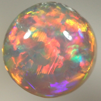 SOLID CRYSTAL OPAL Quality opal.Very 3D pattern, colour throughout
